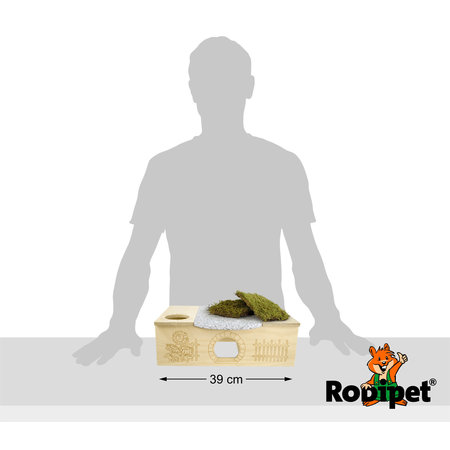 Rodipet ʄʋʀɬɨɴɡ Granit-Mehrraumhaus Goldi GROß