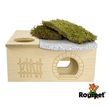 Rodipet ʄʋʀɬɨɴɡ Granit-Mehrraumhaus Goldi MEDIUM