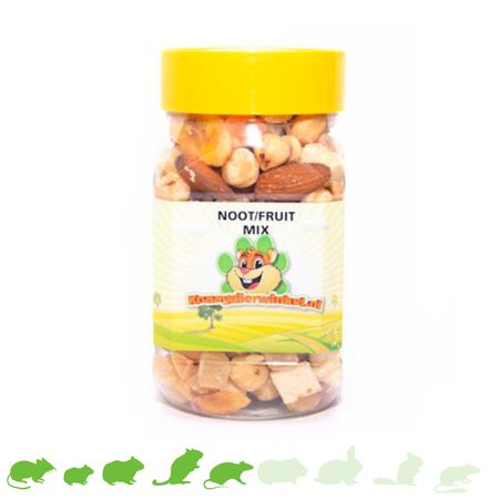 Knaagdierwinkel® Mélange de noix et de fruits 250 grammes