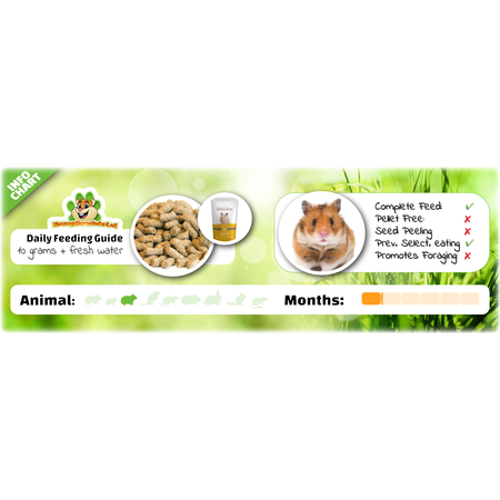 Supreme Aliment sélectif pour hamsters 350 grammes