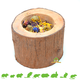 Boomstam Kudus Cup Mahonie Voerbakje 10 cm