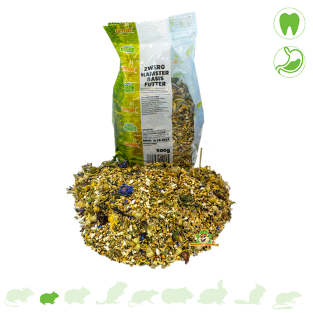 Getzoo Aliment pour hamster nain 500 grammes