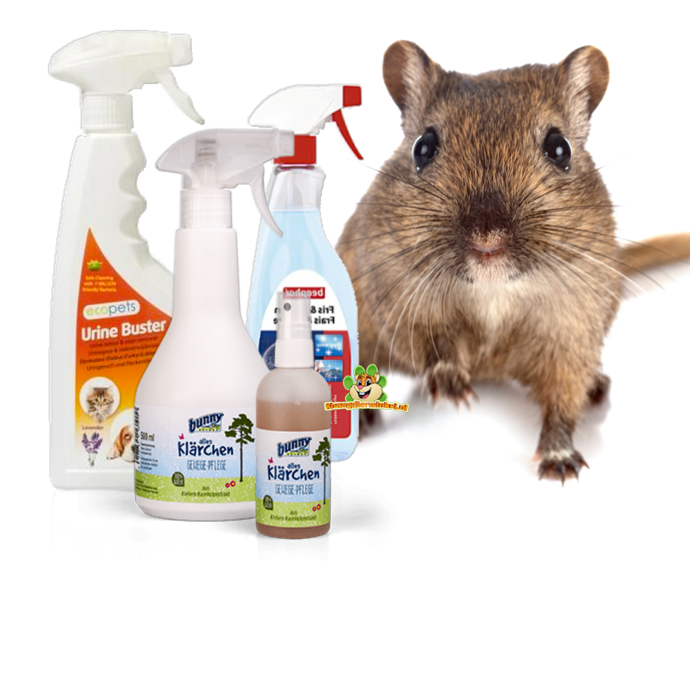 Gerbil cleaning products and care