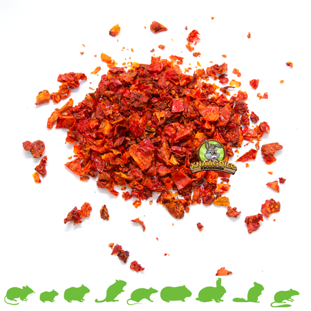 Knaagdier Kruidenier ¡Copos de tomate deshidratado para roedores y conejos!