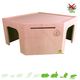 Getzoo Wooden Guinea Pig Corner House 35 cm for Rodents!