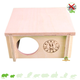 Getzoo Maison Dzungi en bois sans clous 15 cm pour rongeurs !