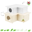 Trixie Nail-free Multi-room Corner House 3 rooms for rodents