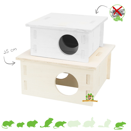 Trixie Nail-free Multi-room house 2 rooms for rodents