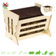 Ferplast Nail-free Wooden Hay Rack with lid 30 cm for Rodents & Rabbits!