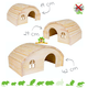 Trixie White Wooden Igloo House for Rodents