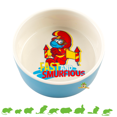 Jetpack Smurf Food/Water Bowl 15 cm