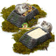 Rock Bake Long Grau