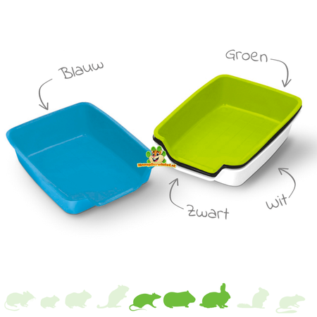 Europet Toilettes pour rongeurs droites 37 cm