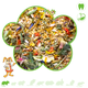 Getzoo Menu de base pour souris, 500 grammes d'aliment naturel pour souris
