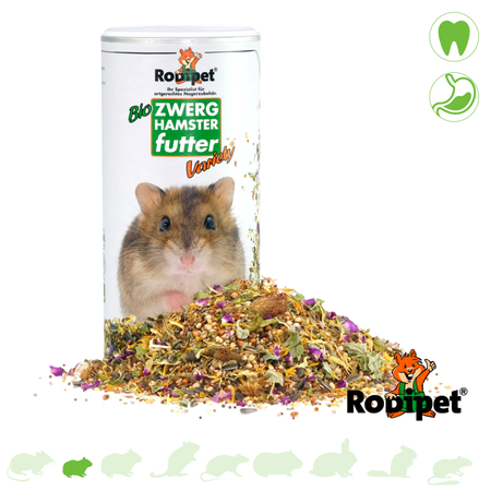 Rodipet Bio Dwerghamstervoer Variety 500 gram