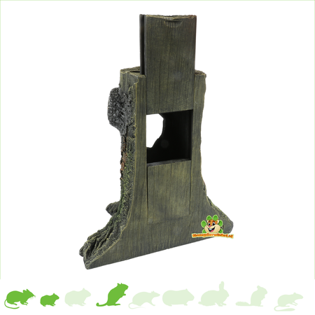 Hamsterscape Baumstammhaus 25 cm