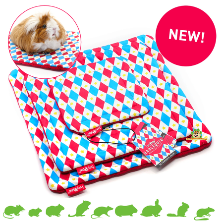 HayPigs Harlequin Plasmat 3er-Set für Nagetiere und Kaninchen!