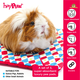 HayPigs Juego de 3 unidades de HayPigs Harlequin Plasmat para roedores y conejos