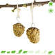 JR Farm Stuffed Pine Cones 2 pieces