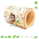 Hugro Túnel de tronco de abedul Mont Blanc para roedores, 23 cm