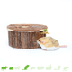 Wooden House Hollow 17 cm for Rodents!