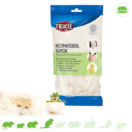 Trixie Kapok Nesting Material 100 grams for Small Rodents