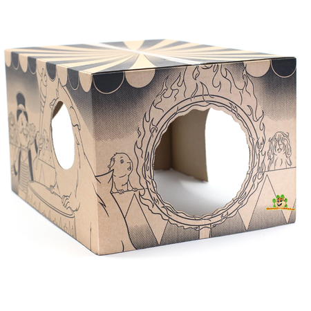 HayPigs HayPigs Cardboard Play House Junior 30 cm for rodents