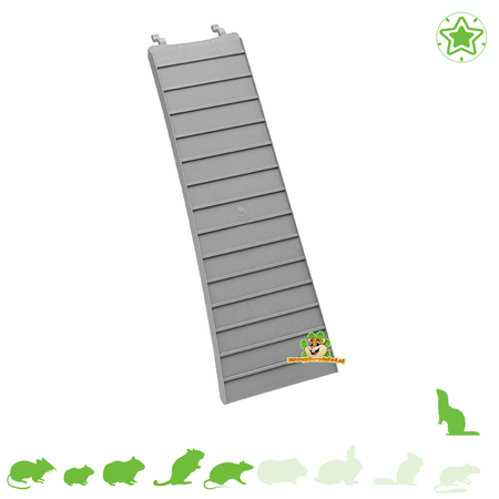 Ferplast ¡Escalera Ferplast Gris para Ratas y Hurones!