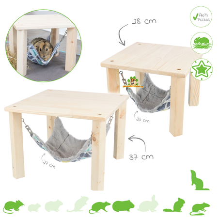 Trixie Plateau met Hangmat