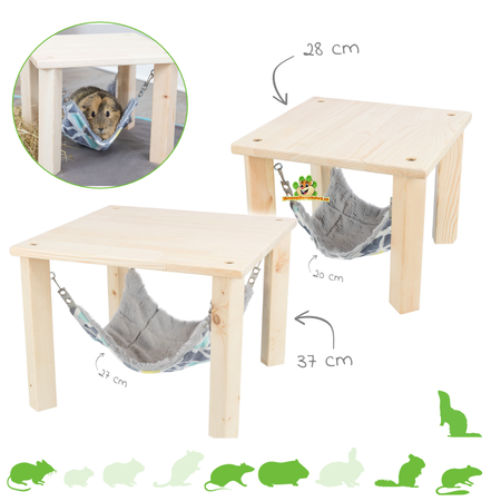 Trixie Plateau met Hangmat