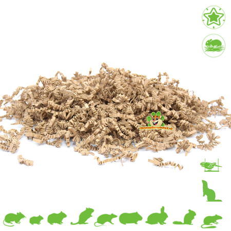 Knaagdierwinkel® Matériaux de nidification bruns frais et grésillants