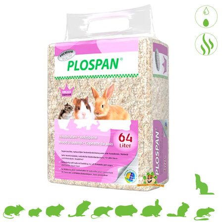 Plospan King Size Wood Shavings 64 Liters