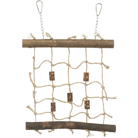 Trixie Kletterseilwand 27 cm für Mäuse, Ratten und Vögel