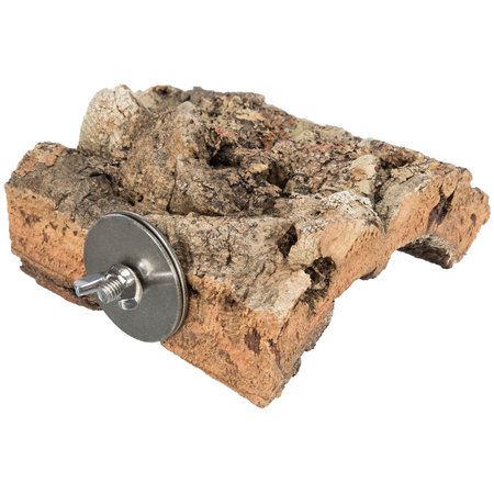 Trixie Plateau en liège de 12 cm pour cages métalliques