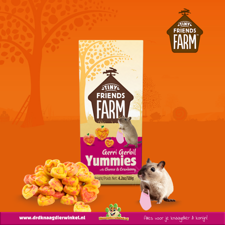 Supreme Petites friandises pour gerbilles de la ferme Tiny Friends Gerri