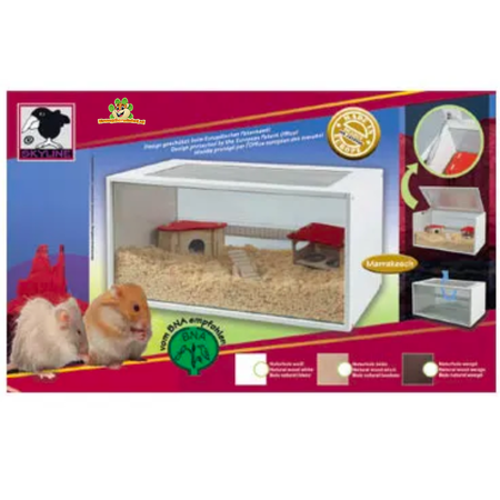 Skyline Marrakech Gerbilarium Terrario 100 Blanco para Hamsterscaping