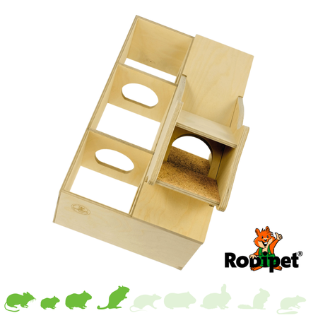 Rodipet Hamsterscaping Goldi Watchbox for Rodents!