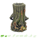 Portabotellas para tronco de árbol de Hamsterscaping de 19 cm