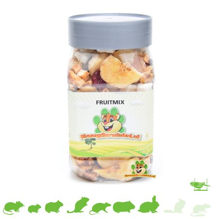 Knaagdierwinkel® Fruchtmischung für Nagetiere und Vögel