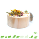 Knaagdierwinkel® Drewniany uchwyt na kubki na owoce 9 cm dla gryzoni i ptaków
