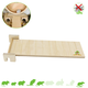 Getzoo ¡Escalera de Madera Giratoria 32 cm para Roedores!