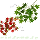 Planta de cannabis artificial colgante 65 cm