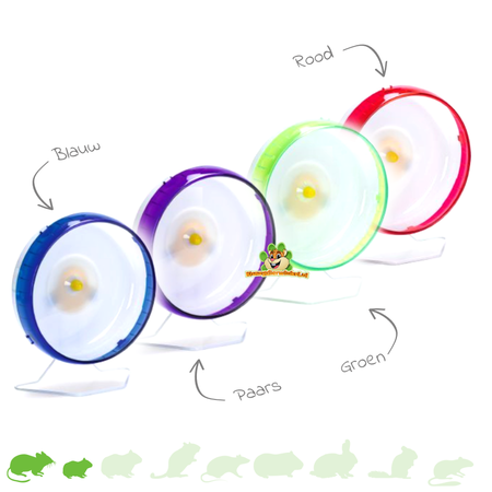 Kaytee Silent Spinner 24 cm ¡Rueda de ejercicio para pequeños roedores!