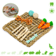 Rabbits Foraging Mat Seagrass with Toys 30.5 cm