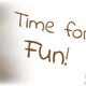 Juguete de madera "Que tengas un buen día" 16,5 cm