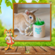 Jouet en bois "Have a Nice Day" 16,5 cm