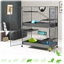 Rodent cage Suite Royale XL Anthracite