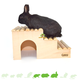 Elmato Wooden Staircase House 42 cm for Rodents!