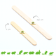 Knaagdierwinkel® DIY IJsstokjes van Beukenhout 11,5 cm | 50 stuks