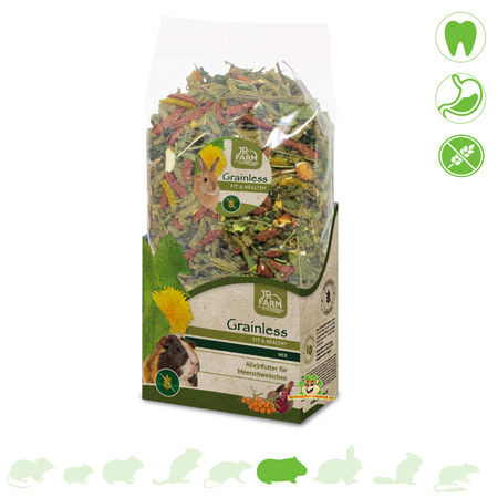 JR Farm Alimento natural sin cereales para cobayas Grainless Health Mix